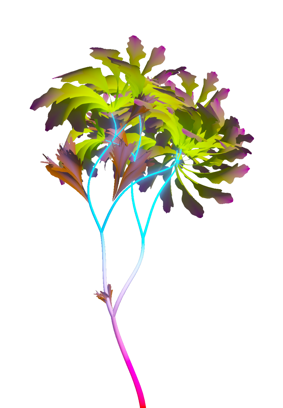 Right flower